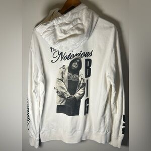 The Notorious BIG Biggie Smalls Hoodie Sweatshirt Size M American Eagle RARE